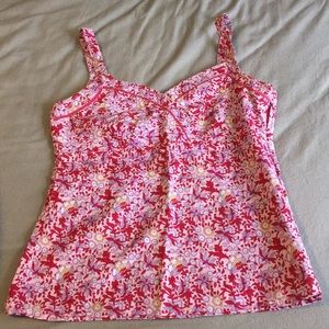 Fun floral print Gap top